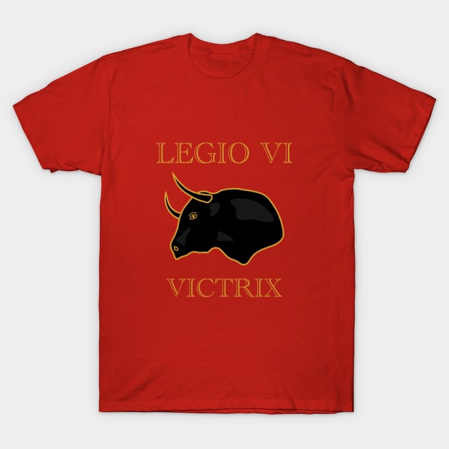 The Victorious Sixth Legion T-Shirt by Wayne Brant Images